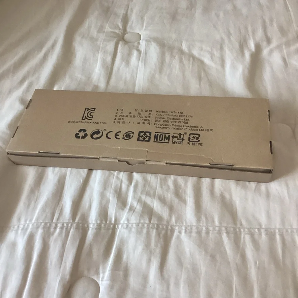 Dell black slim Wireless Keyboard new in box